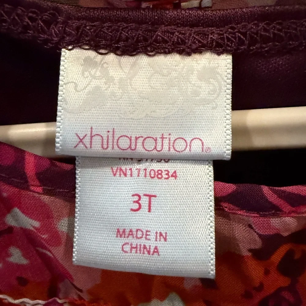 Toughskins Xhilaration Toddler Girls FALL Blouse and Skirt Set Size 3T